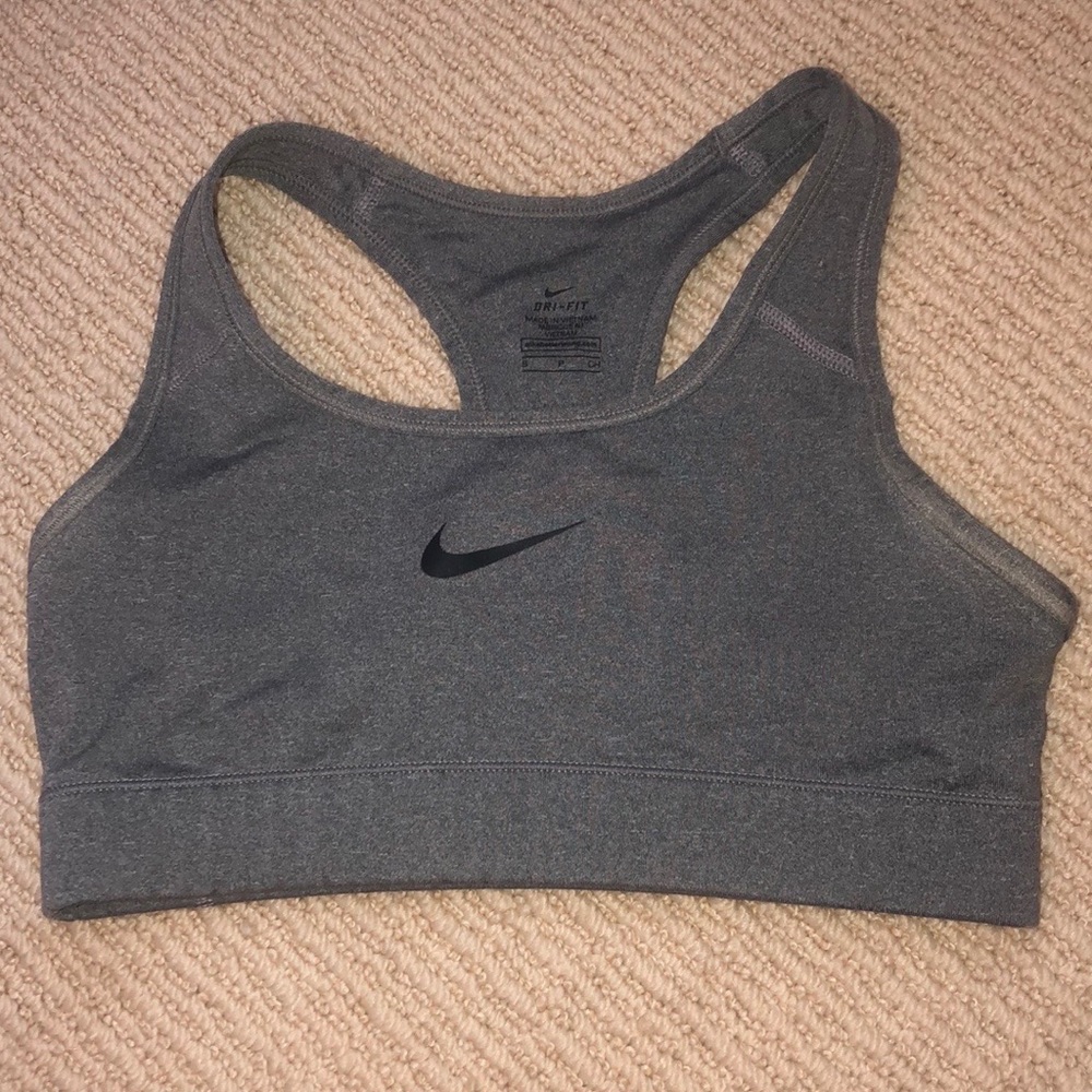 Grey Nike sports bra!